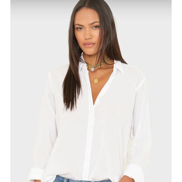 XiRENA Tops - Xirena White Beau Shirt